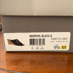 Franco Sarto Black Wedges